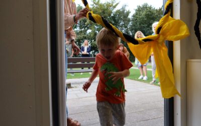 Groep ‘De Bijtjes’ gestart in nieuwe portocabin Honingraat